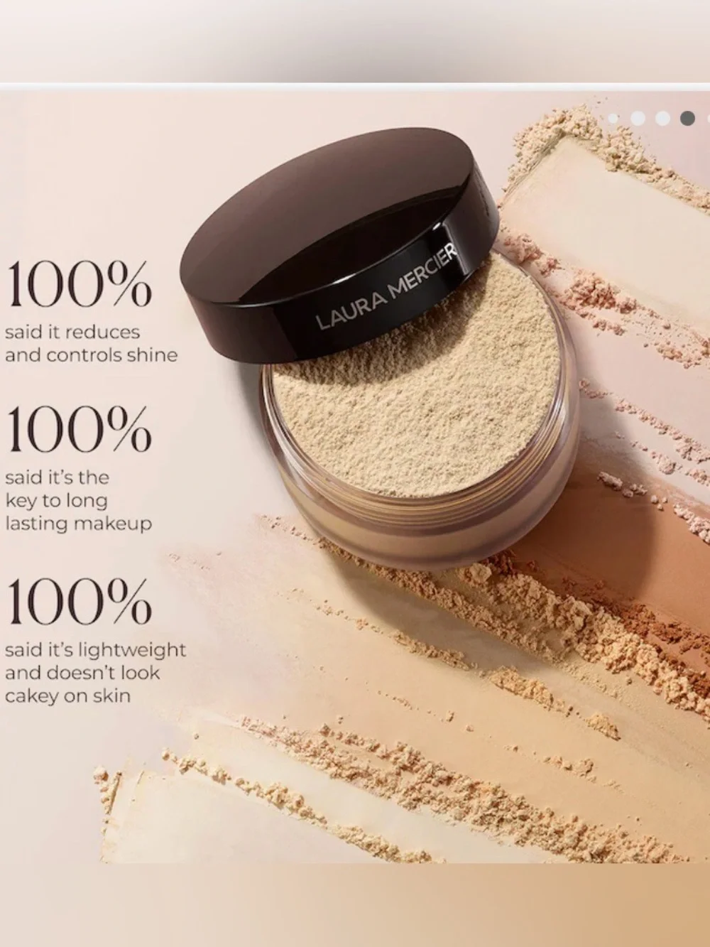 Laura Mercier Translucent Setting Powder - Honey .33 oz